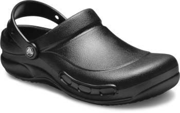 Crocs Bistro Unisex Black Slip Resistant Soft Toe Clog