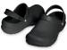 alternate view #3 of: Zueco con puntera blanda antideslizante negro unisex Crocs Bistro