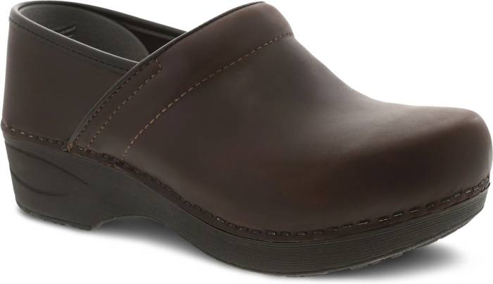 view #1 of: Dansko DK3950070202 XP 2.0, Women's, Brown, Soft Toe, WP, Slip Resistant, Slip On, Clog, Work Shoe