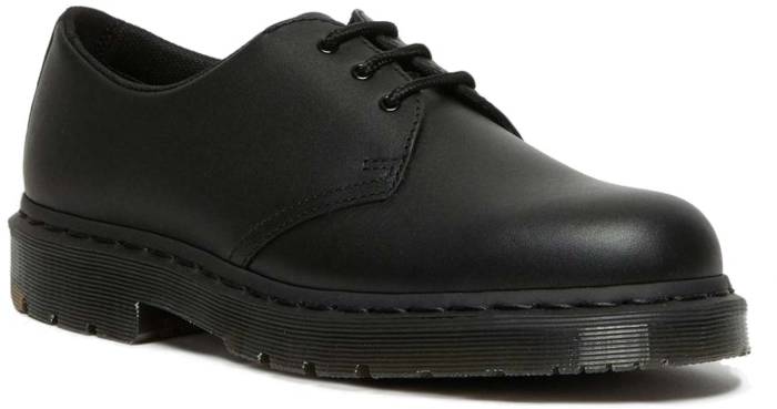 view #1 of: Dr. Martens DMR25178001 1461 Mono, Unisex, Black, Soft Toe, Slip Resistant Oxford