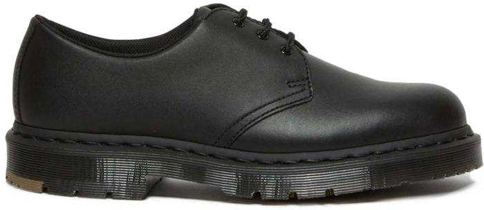 alternate view #2 of: Oxford antideslizante, con puntera blanda, negro, unisex Dr. Martens DMR25178001 1461 Mono