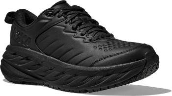 Zapato de trabajo deportivo antideslizante con puntera blanda, negro, de hombre, HOKA HO1110520BBLC Bondi SR