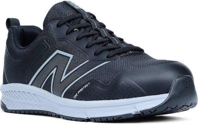 view #1 of: Zapato de trabajo, deportivo bajo, antideslizante, EH, con puntera de aleaciÝn, negro/gris, para hombre, New Balance NBMIBEVOLBG Evolve