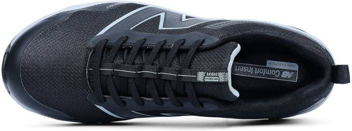 alternate view #4 of: New Balance NBMIBEVOLBG Evolve, Men's, Black/Grey, Alloy Toe, EH, Slip Resistant, Low Athletic, Work Shoe