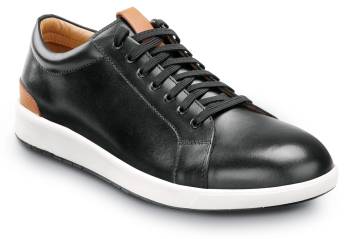 Calzado de trabajo Oxford acordonado hasta la puntera, antideslizante, MaxTRAX, EH, con puntera de acero, negro, de hombre, Florsheim SFE2644 Crossover