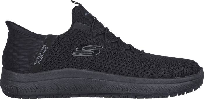 alternate view #2 of: SKECHERS Work SK108144BBK Summits SR-Enslee Hands Free Slip-ins™, Women's, Black, Soft Toe, EH, Slip Resistant, Athletic Work Shoe