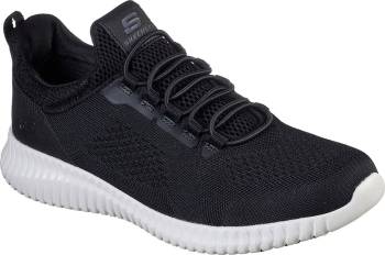 SKECHERS Work SK77188BKW Cessnock, Men's, Black/White, Soft Toe, EH, Slip Resistant Casual