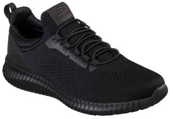 Informal antideslizante, EH, con puntera blanda, negro, de hombre Skechers SK77188BLK Cessnock