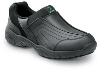 SR Max SRM140 Charlotte, Women's, Black, Athletic Slip On Style, MaxTRAX Slip Resistant, Soft Toe Work Shoe