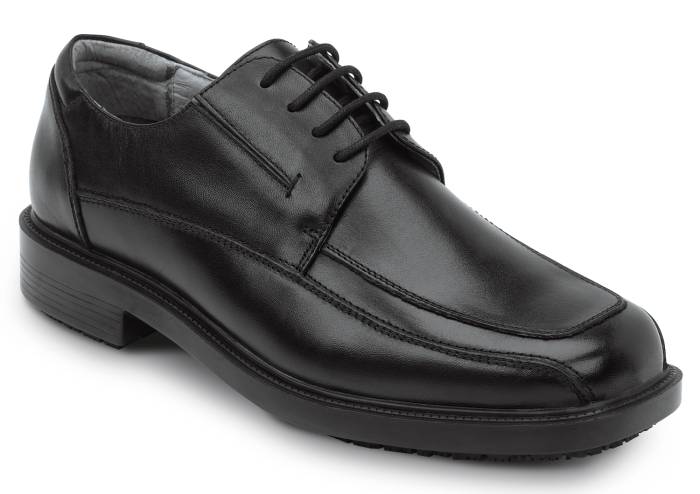 view #1 of: SR Max SRM3000 Manhattan, Men's, Black, Dress Style, MaxTRAX Slip Resistant, Soft Toe Work Shoe