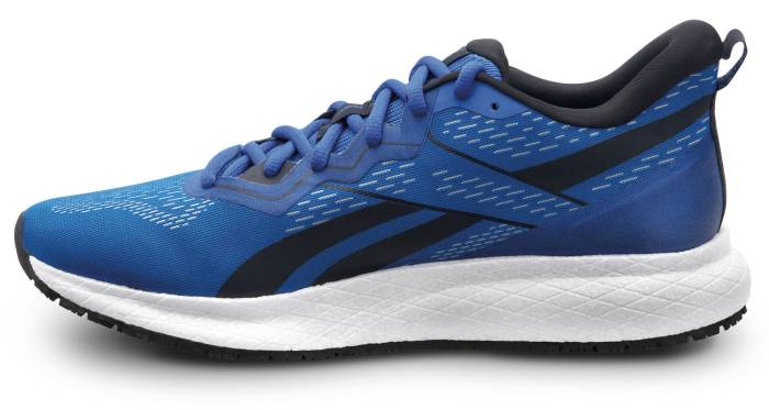 alternate view #3 of: Reebok Work SRB3312 Floatride Energy, Men's, Blue/White, Athletic Style, MaxTRAX Slip Resistant, Soft Toe Work Shoe