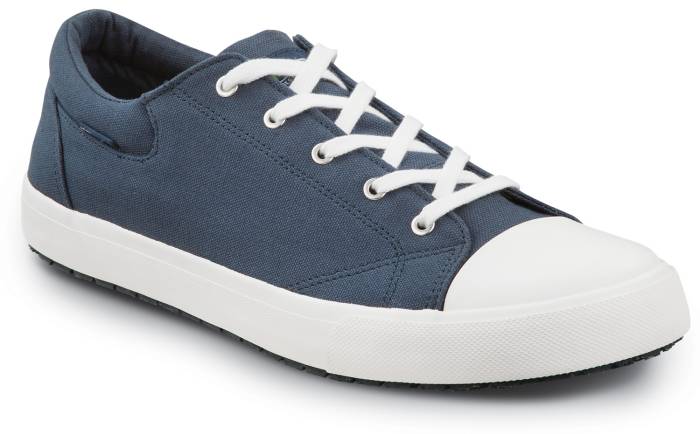 view #1 of: SR Max SRM1680 Huntington, Men's, Blue/White, Skate Style, MaxTRAX Slip Resistant, Soft Toe Work Shoe