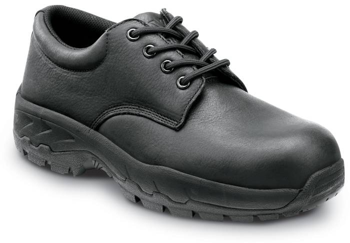 view #1 of: SR Max SRM2050 Burke, Men's, Black Oxford Style, Comp Toe, EH, MaxTRAX Slip Resistant, Work Shoe