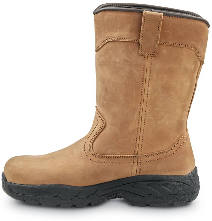 alternate view #3 of: SR Max SRM2170 Midland, Men's, Brown, Wellington Style, Comp Toe, SD, Waterproof, MaxTRAX Slip Resistant, Work Boot