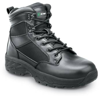 Bota de trabajo con puntera blanda, antideslizante MaxTRAX, cremallera lateral, estilo tßctico, negra, de hombre, SR Max SRM2400 Jasper