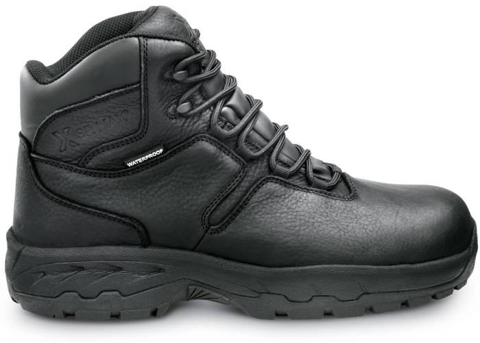 alternate view #3 of: Bota de trabajo antideslizante MaxTRAX, impermeable, EH, con puntera de material compuesto, estilo para senderismo, negra, de hombre, SR Max SRM2650 Denali