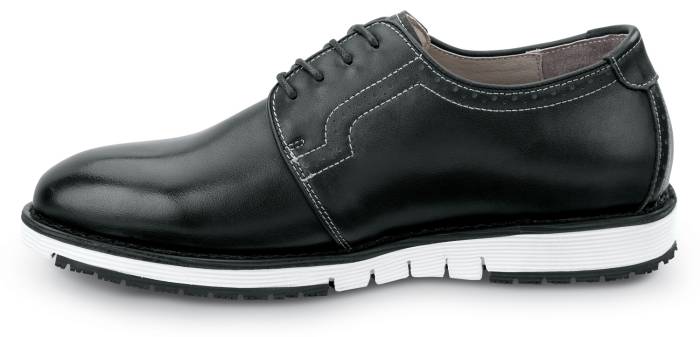 alternate view #3 of: SR Max SRM3310 Beaufort, Men's, Black/White, Dress Style, MaxTRAX Slip Resistant, Soft Toe Work Shoe