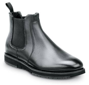 Bota de trabajo con puntera blanda, antideslizante MaxTRAX, estilo Romeo para tirar, negra, de hombre, SR Max SRM3380 Boston