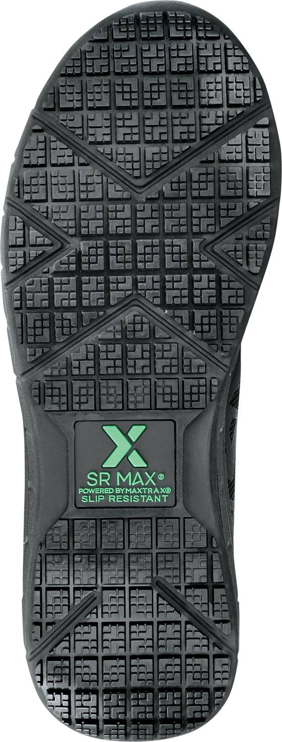 alternate view #5 of: SR Max SRM420 Wake, Women's, Black, Athletic Style, MaxTRAX Slip Resistant, Soft Toe Work Shoe