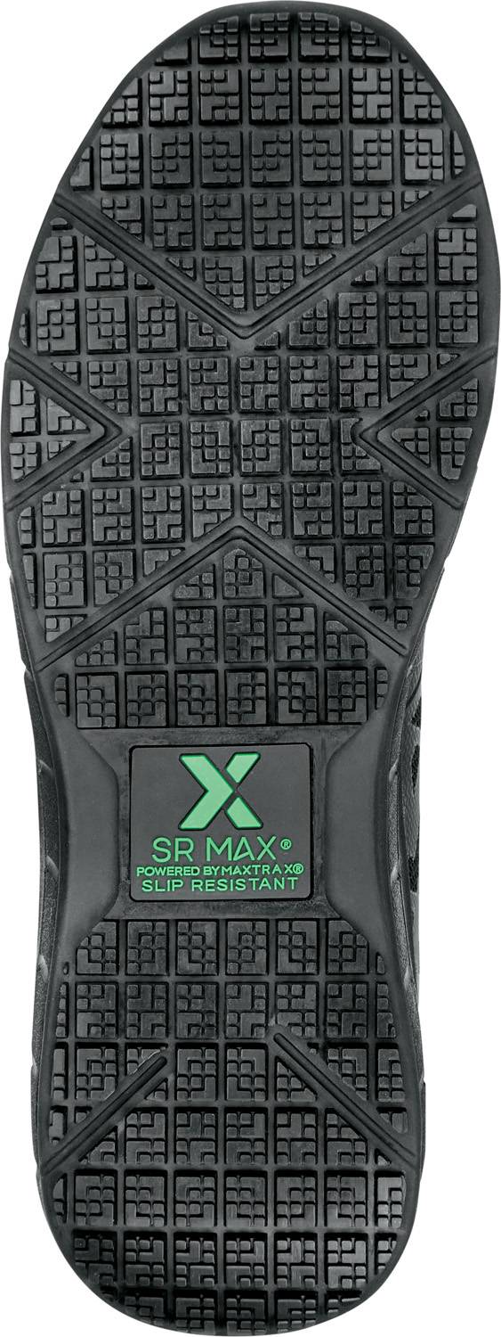 alternate view #5 of: SR Max SRM425 Dillon, Women's, Black, Athletic Style, MaxTRAX Slip Resistant, Steel Toe Work Shoe