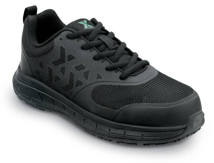 view #1 of: SR Max SRM425 Dillon, Women's, Black, Athletic Style, MaxTRAX Slip Resistant, Steel Toe Work Shoe