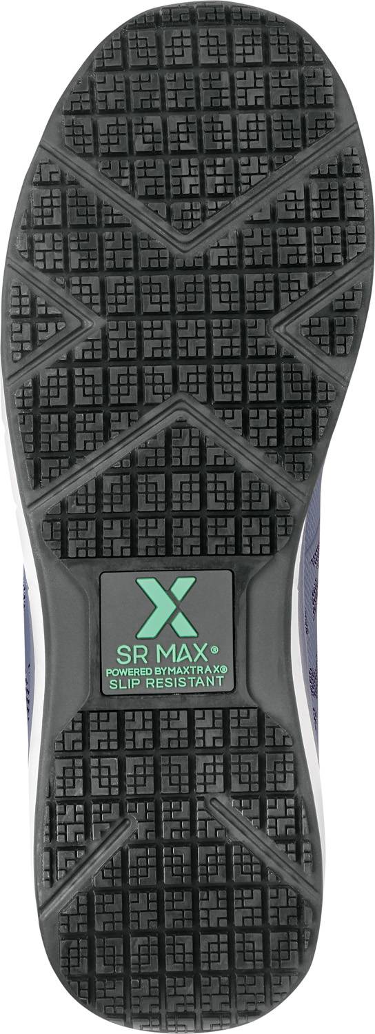 alternate view #5 of: SR Max SRM4260 Dillon, Men's, Dark Blue, Athletic Style, MaxTRAX Slip Resistant, Steel Toe Work Shoe