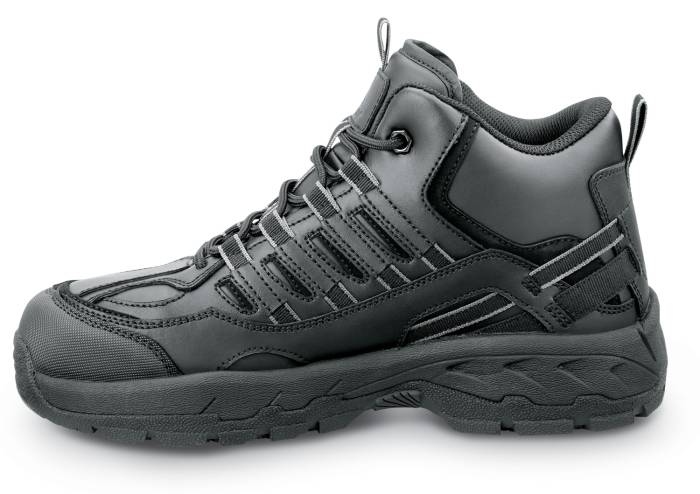 alternate view #3 of: SR Max SRM4800 Carbondale, Men's, Black, Hi Top Athletic Style, MaxTRAX Slip Resistant, Soft Toe Work Shoe