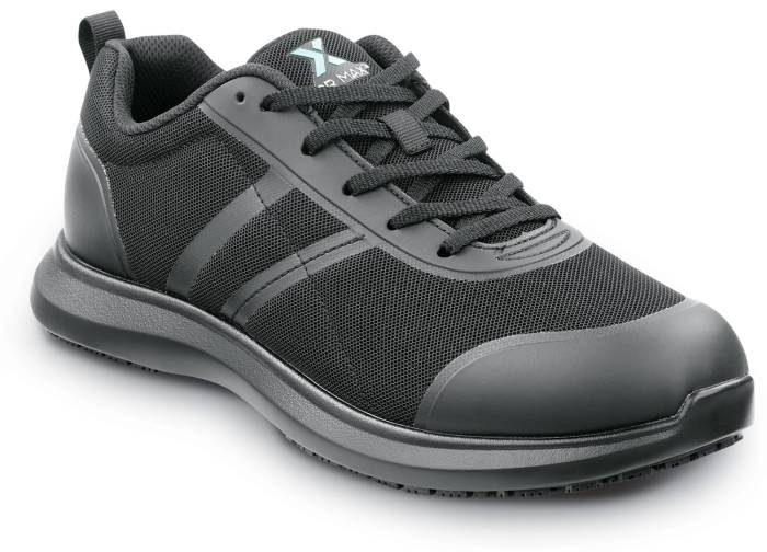 view #1 of: SR Max SRM6550 Aiken, Men's, Black, Athletic Style, MaxTRAX Slip Resistant, Soft Toe Work Shoe