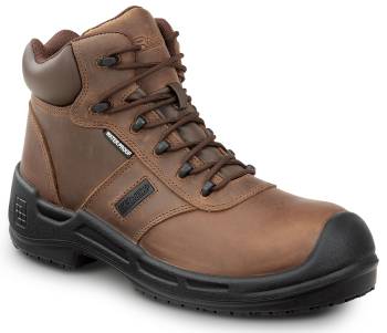 Bota de trabajo con puntera blanda, antideslizante MaxTRAX de 6ápulgadas, marrÝn, de hombre, SR Max SRM9110 Cascade