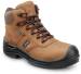 view #1 of: Bota de trabajo antideslizante MaxTRAX, impermeable, EH, con puntera de material compuesto, de 6ápulgadas, marrÝn, de hombre, SR Max SRM9160 Lewiston