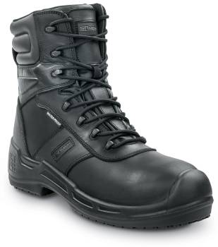 Bota de trabajo, antideslizante MaxTRAX, aislada, impermeable, EH, con puntera de material compuesto, de 8ápulgadas, negra, de hombre, SR Max SRM9990 Fairbanks