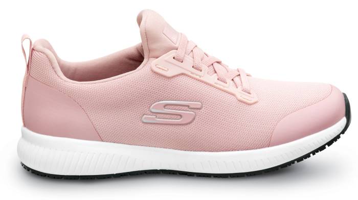 alternate view #2 of: SKECHERS Work SSK108160PNK Emma, Women's, Pink, Soft Toe, MaxTRAX Slip Resistant, EH, Slip-On Athletic, Work Shoe