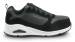 alternate view #2 of: SKECHERS Work SSK108192BKW Luna, Women's, Black/White, Alloy Toe, EH, MaxTRAX Slip Resistant, Low Athletic, Work Shoe