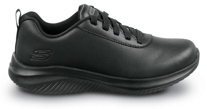 alternate view #2 of: SKECHERS Work SSK108215BLK Cheryl, Women's, Black, Soft Toe, EH, MaxTRAX Slip Resistant, Oxford, Work Shoe