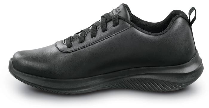 alternate view #3 of: SKECHERS Work SSK200289BLK Eric, Men's, Black, Soft Toe, EH, MaxTRAX Slip Resistant, Oxford, Work Shoe