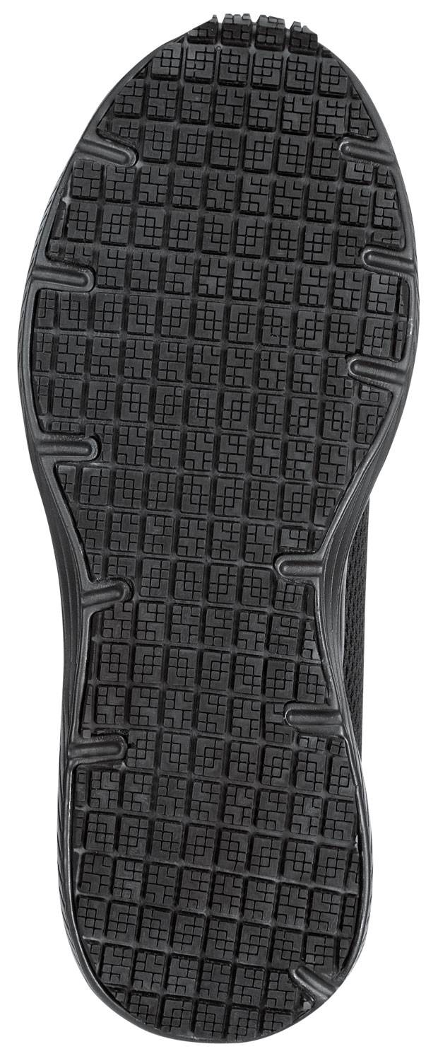 alternate view #5 of: SKECHERS Work SSK9149BLK Jason, Men's, Black, Soft Toe, Slip Resistant Athletic