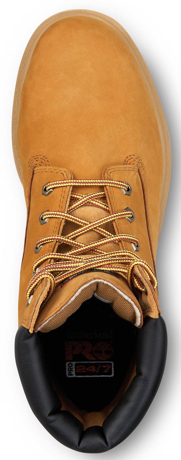 alternate view #4 of: Bota WP antideslizante MaxTRAX, con puntera de acero, EH, color trigo, de hombre, de encastre directo, Timberland PRO STMA1WDJ 8IN