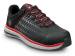 view #1 of: Zapato de trabajo deportivo bajo, antideslizante, MaxTRAX, EH, con puntera de material compuesto, negro/rojo, para hombre, Timberland PRO STMA22NY Powerdrive