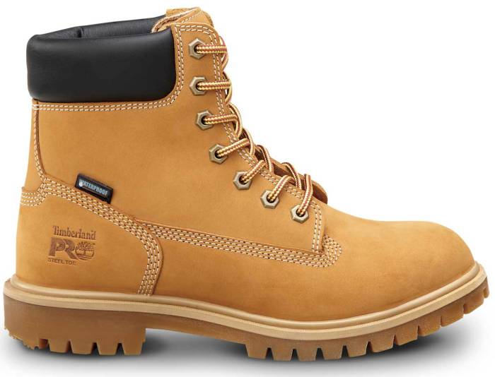 alternate view #2 of: Timberland PRO STMA2R3Q 6IN Direct Attach, Women's, Wheat, Steel Toe, EH, WP/Insulated, MaxTRAX Slip-Resistant Boot