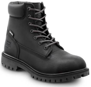 Bota WP/aislada, antideslizante, EH, MaxTRAX con puntera de acero, negra, de mujer, de encastre directo, Timberland PRO STMA2R52 6 pulgadas