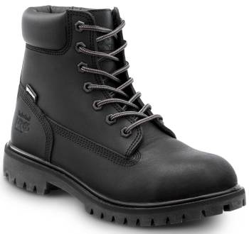 Bota WP/aislada, antideslizante, EH, MaxTRAX con puntera blanda, negra, de mujer, de encastre directo, Timberland PRO STMA2R6D 6 pulgadas