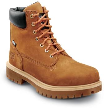 Bota de trabajo de 6ápulgadas de conexiÝn directa, Cinnamon, EH WP/aislada, con puntera blanda, MaxTRAX, antideslizante, de hombre Timberland PRO STMA41S9