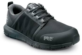 Calzado deportivo bajo, antideslizante MaxTRAX, EH, con puntera compuesta, negro con nylon Ripstop, de hombre, Timberland PRO STMA4259 Radius