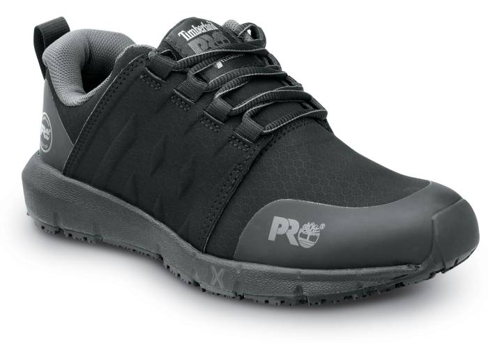 view #1 of: Timberland PRO STMA42CY Radius, Women's, Black Raptek, Soft Toe, EH, MaxTRAX Slip Resistant Work Athletic