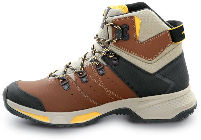 alternate view #3 of: Zapato de trabajo impermeable MaxTRAX antideslizante EH con puntera blanda marrÝn/amarillo dorado de hombre Timberland PRO STMA44HY Switchback