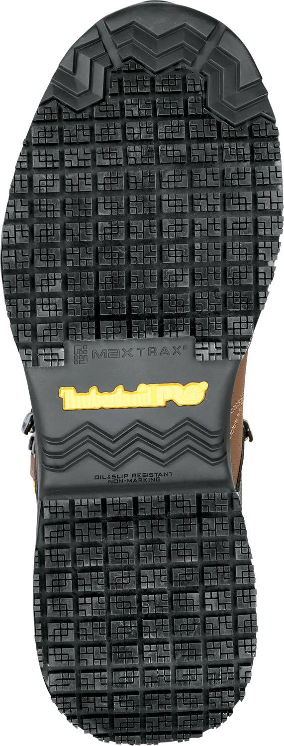 alternate view #5 of: Zapato de trabajo impermeable MaxTRAX antideslizante EH con puntera blanda marrÝn/amarillo dorado de hombre Timberland PRO STMA44HY Switchback