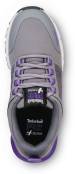 alternate view #4 of: Timberland PRO STMA5YUQ Radius, Women's, Steel Grey/Royal Purple, Soft Toe, EH, MaxTRAX Slip Resistant, Athletic, Work Shoe