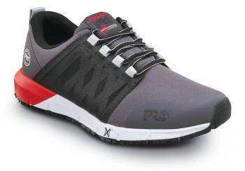 Calzado deportivo, antideslizante MaxTRAX, EH, con puntera suave, asfalto/rojo True, de hombre, Timberland PRO STMA5YVY Radius