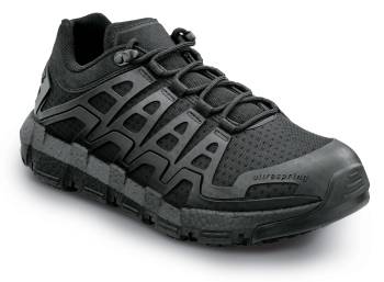 Wolverine SWW080126 Rev Vent UltraSpring, Men's, Black, MaxTRAX Slip Resistant, Comp Toe, EH, Athletic Work Shoe