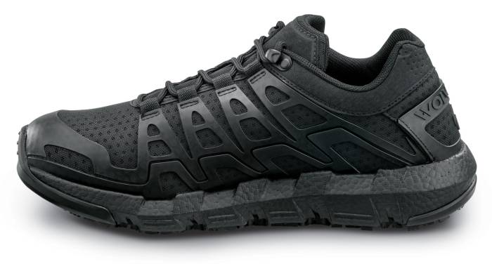 alternate view #3 of: Wolverine SWW080148 Rev Vent UltraSpring, Men's, Black, MaxTRAX Slip Resistant, Soft Toe, EH, Athletic Work Shoe